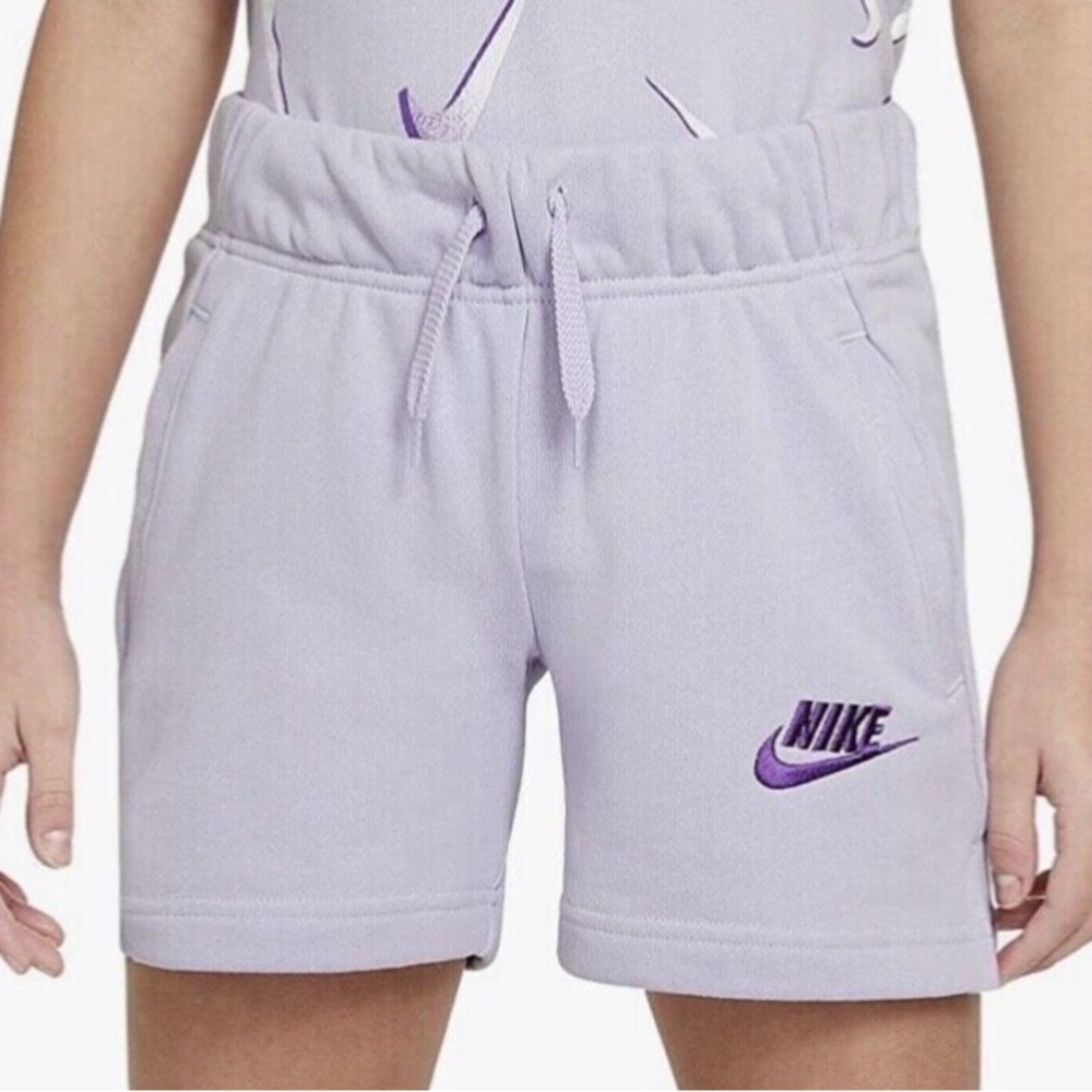 Nike Kids' Big Girls Sportswear Club French Terry Shorts